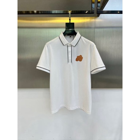 Louis Vuitton Spring New Arrival: Collared Short-Sleeve Polo Shirt, Custom-Made Fabric for High Breathability and Comfort